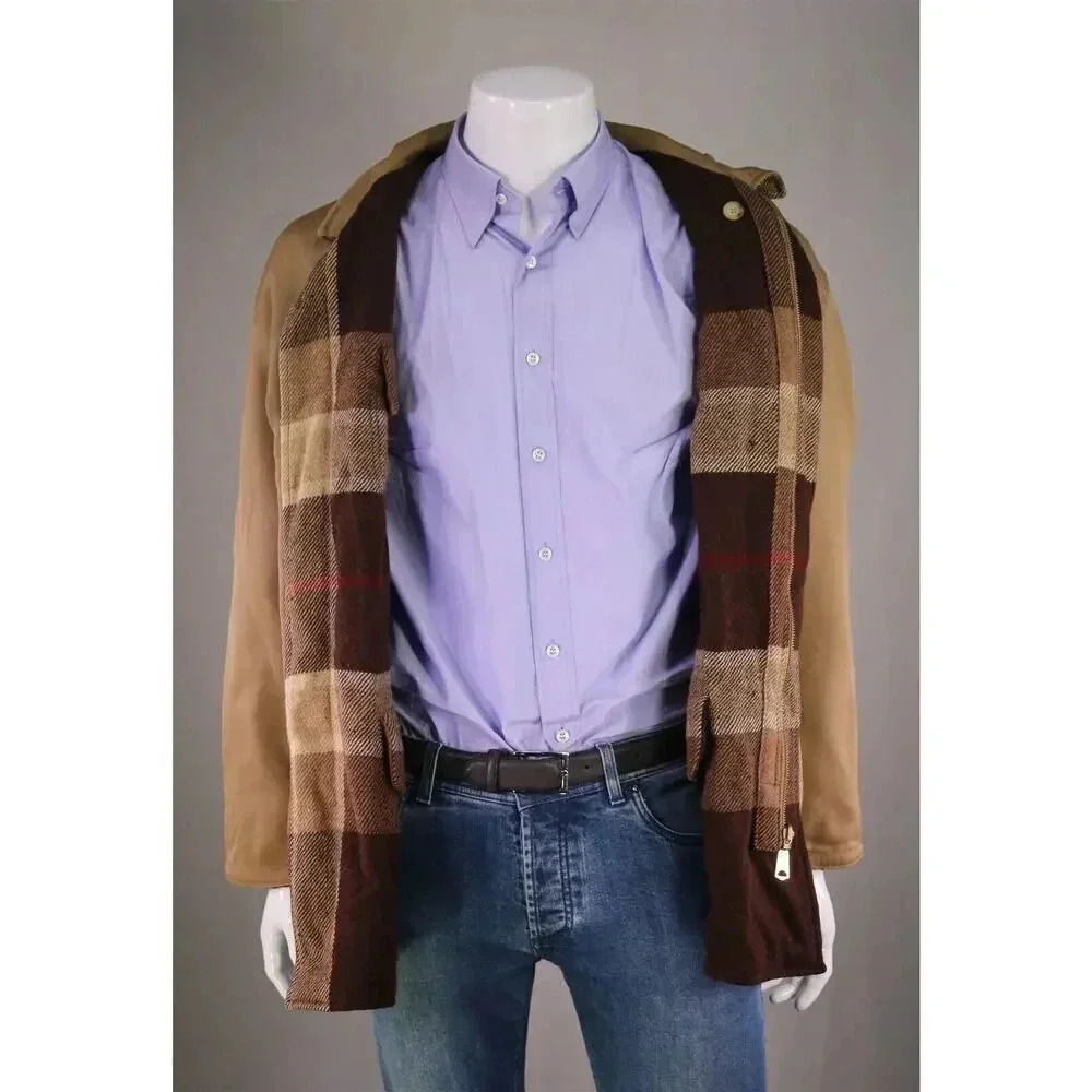 Polo Ralph Lauren Vintage Reversible Wool-Alpaca-Cotton Barn Coat Jacket~ L - Picture 6 of 11